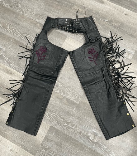 Fmc leather chaps - leather, xs