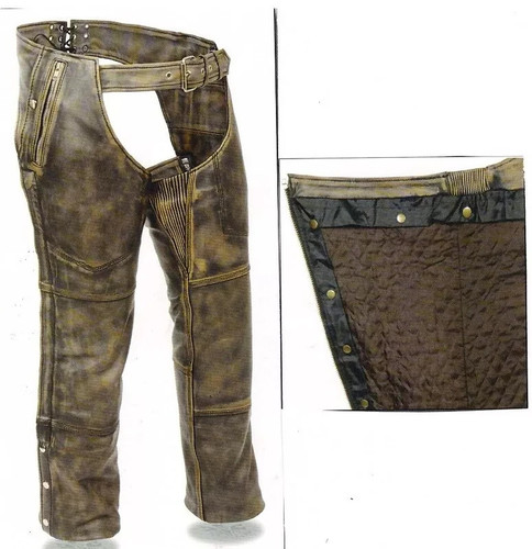 Men distressed brown - distressed,