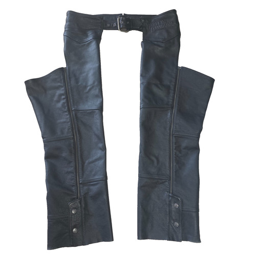 Harley davidson black leather - harley,