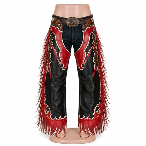 Women western fringe chaps - women,